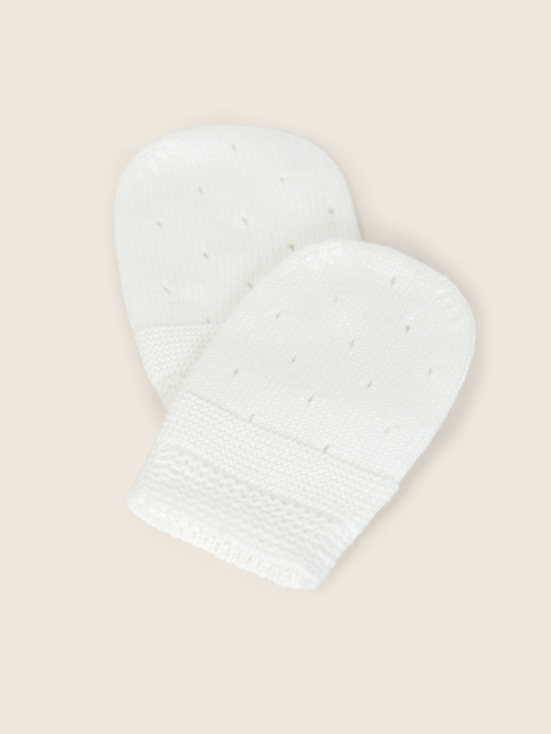 Organic cotton mittens