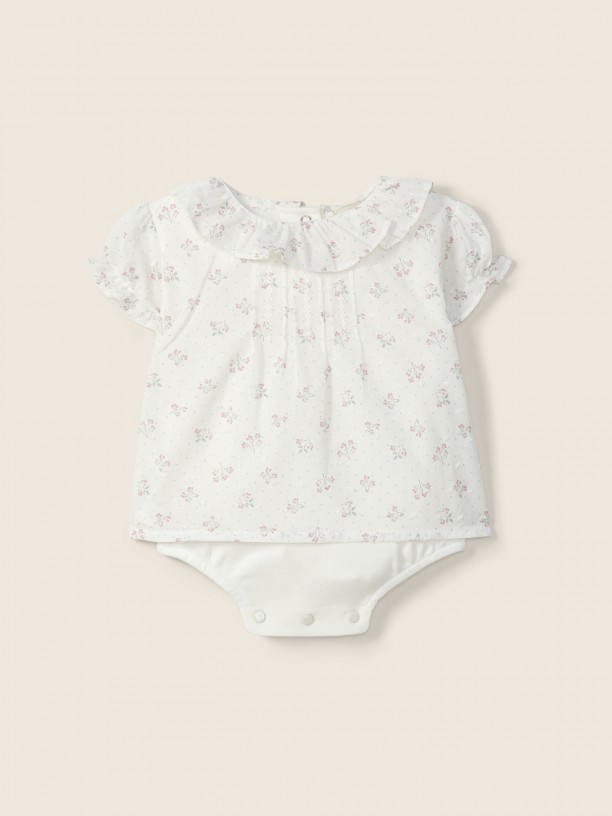 Integrated blouse Integrated blouse