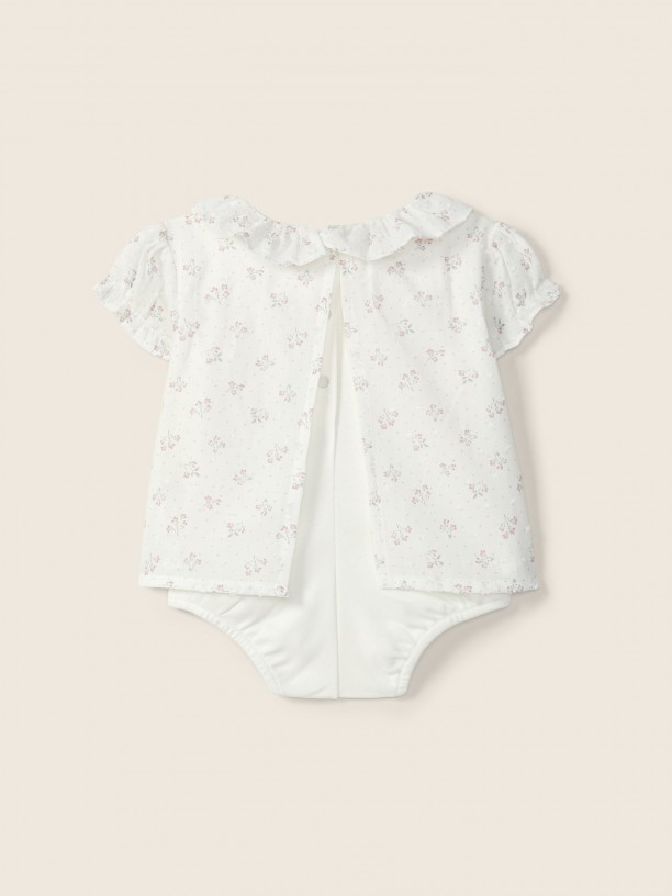Integrated blouse Integrated blouse