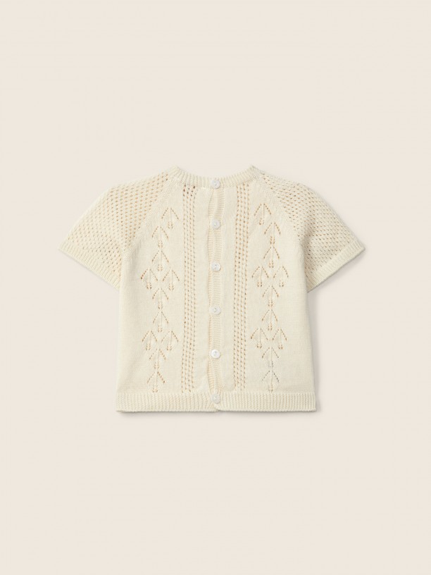 Short-sleeved sweater Short-sleeved sweater