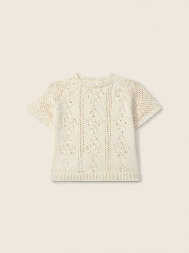 Short-sleeved sweater Short-sleeved sweater