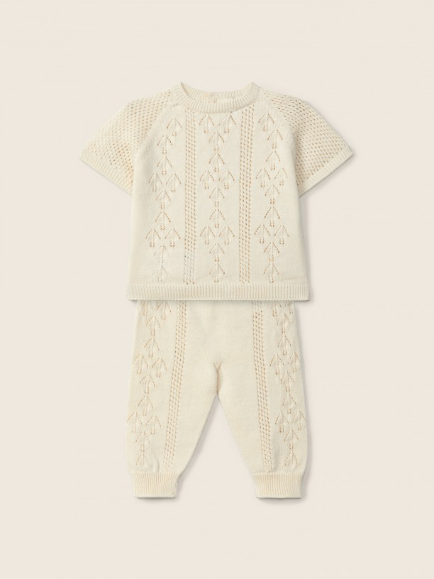Short-sleeved sweater Short-sleeved sweater