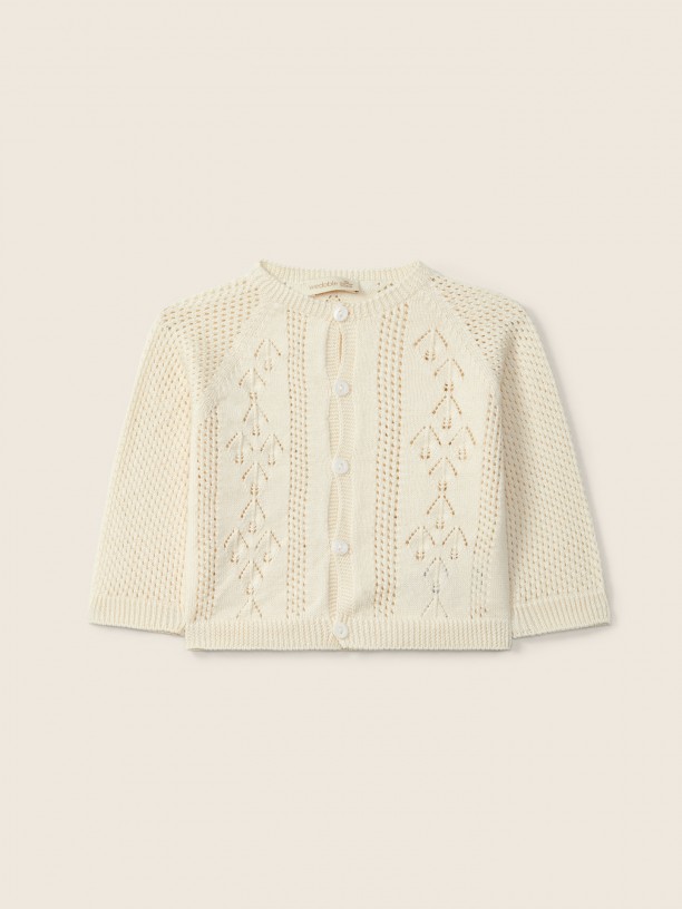 Organic cotton cardigan Organic cotton cardigan