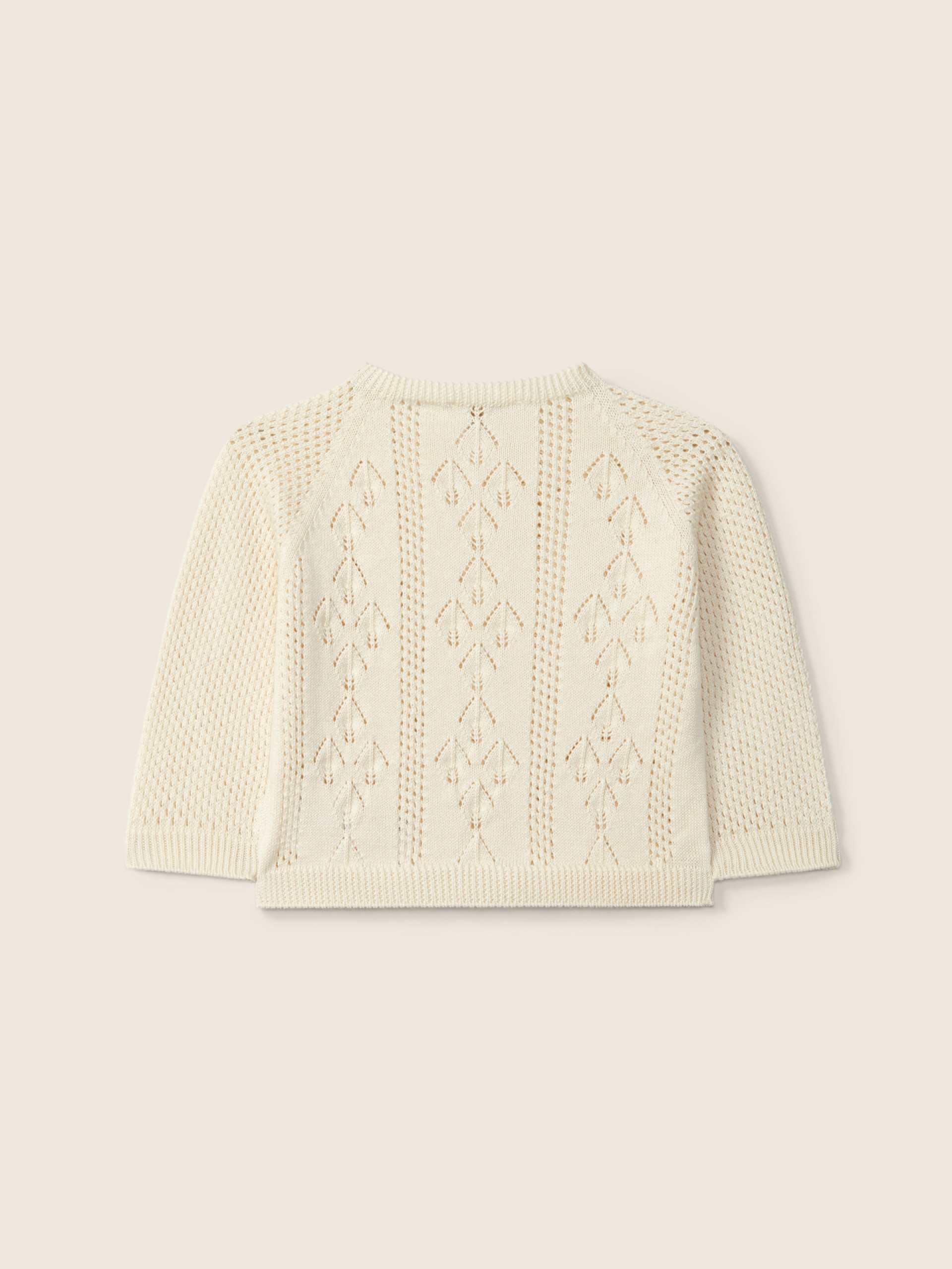 Organic cotton cardigan
