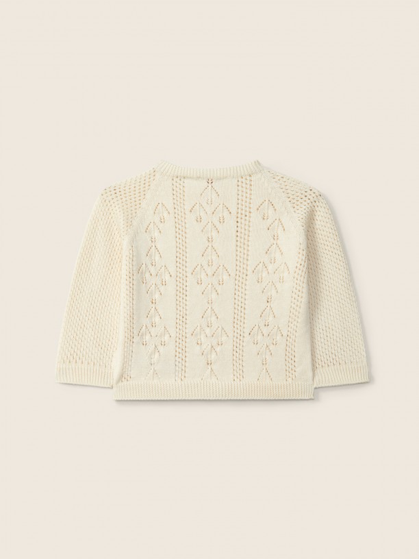 Organic cotton cardigan Organic cotton cardigan