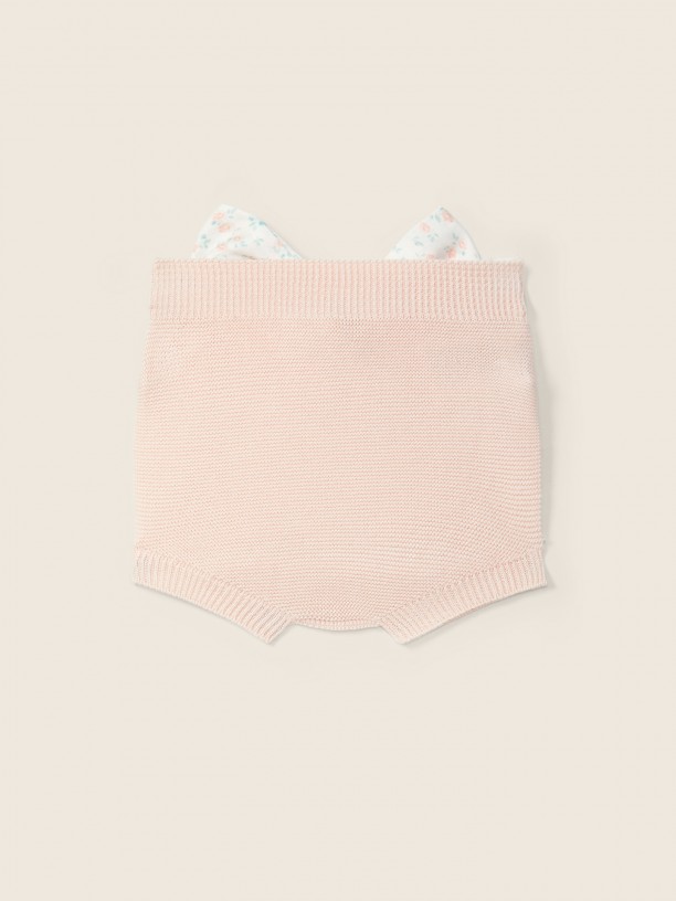 Bow-detailed bloomer Bow-detailed bloomer