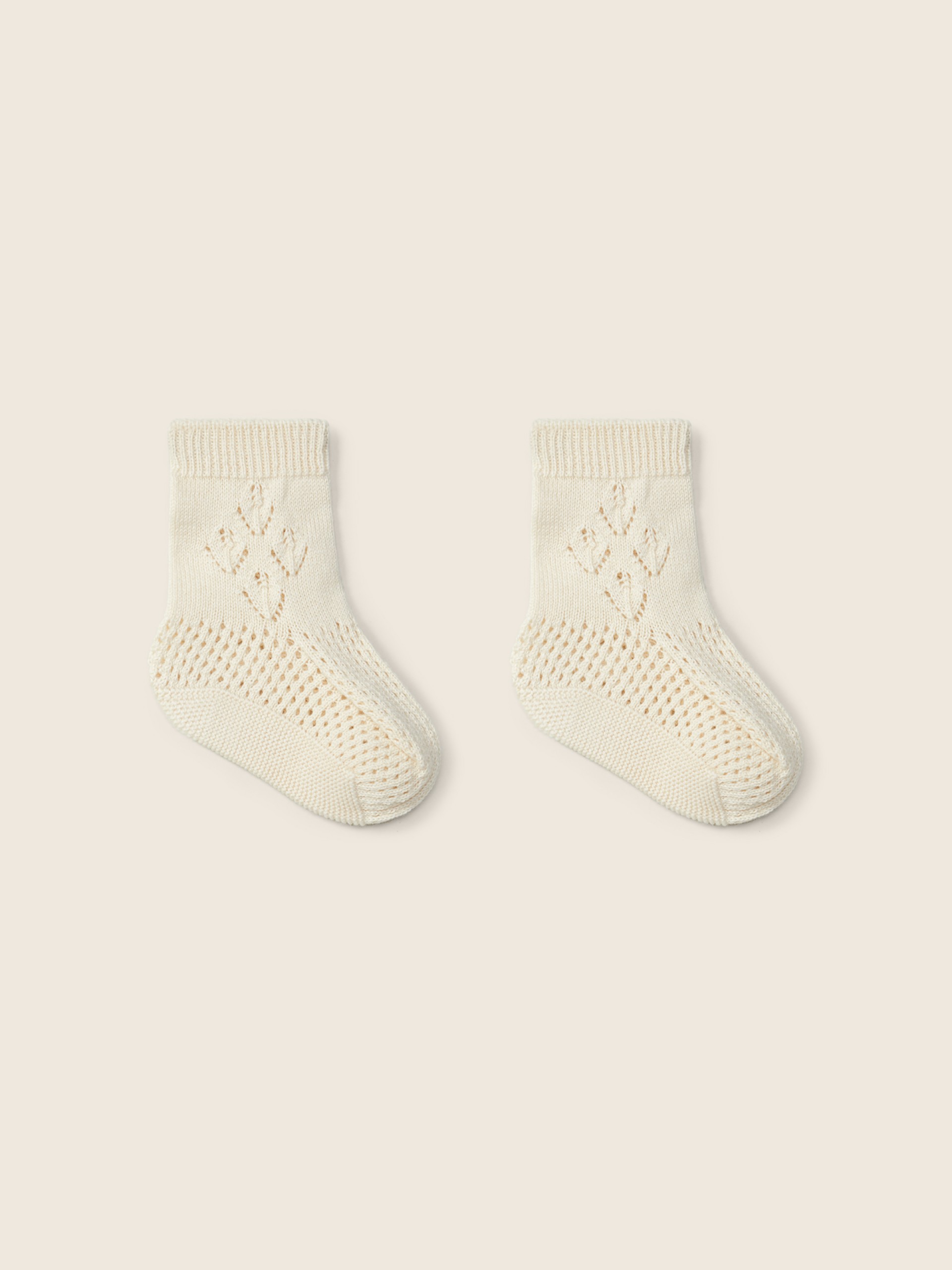 Organic cotton booties