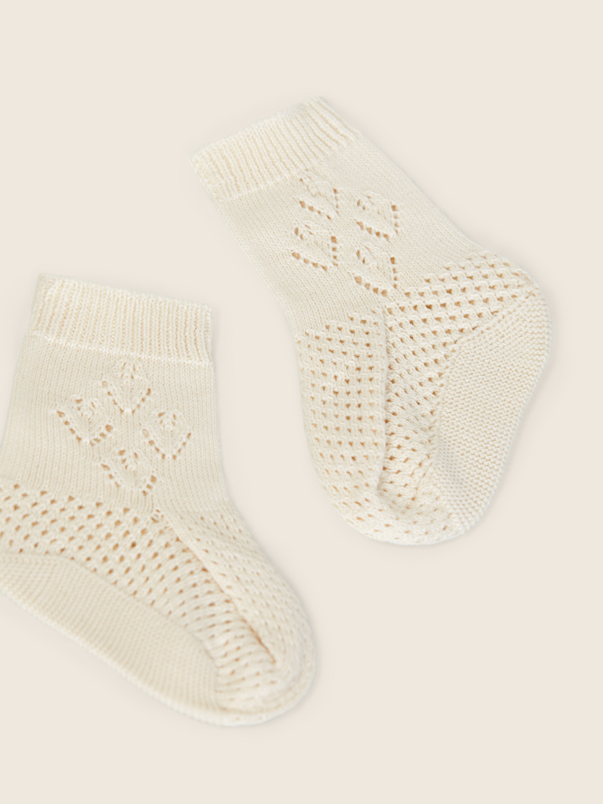 Organic cotton booties