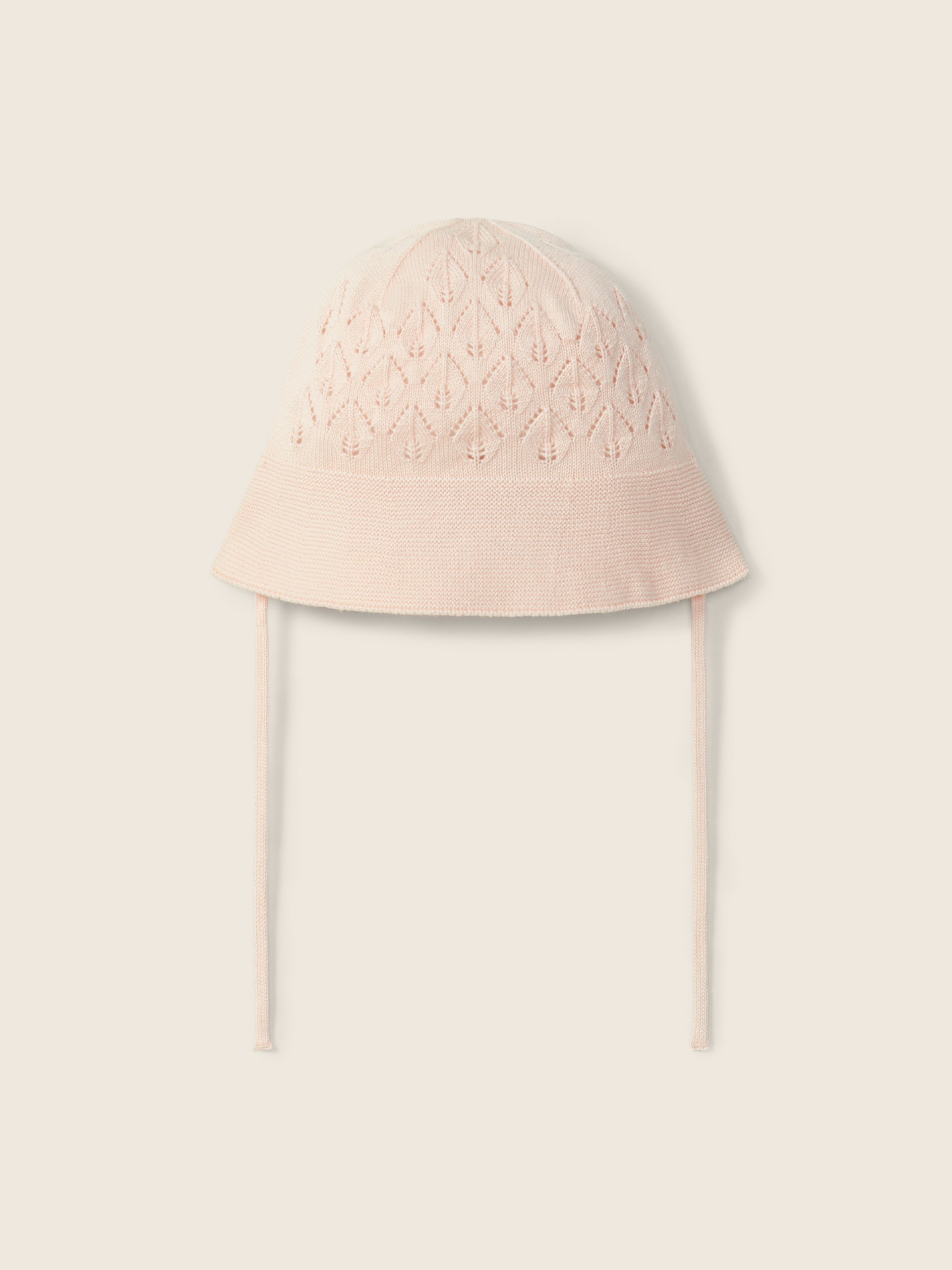 Knitted sun hat