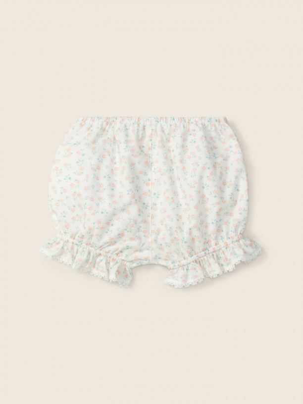 Floral print shorts