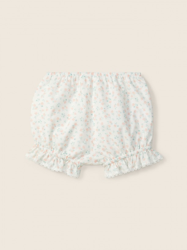 Floral print shorts