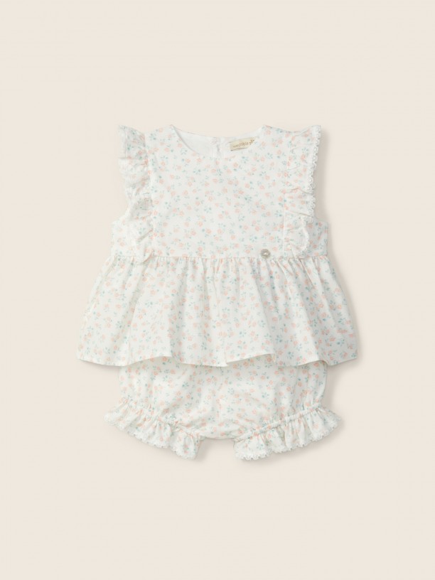Floral print shorts