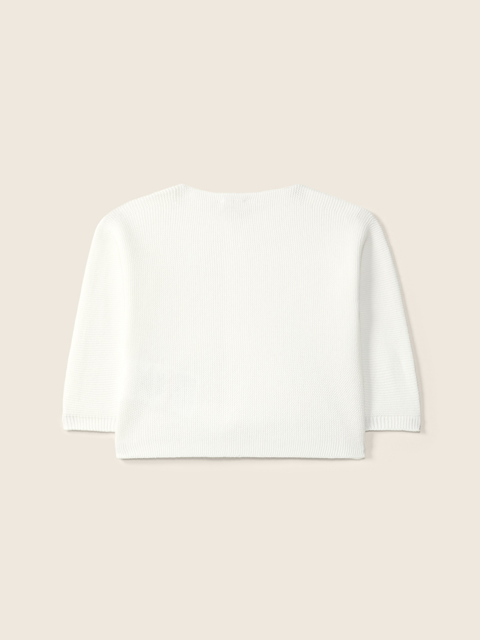 Round-neck cardigan