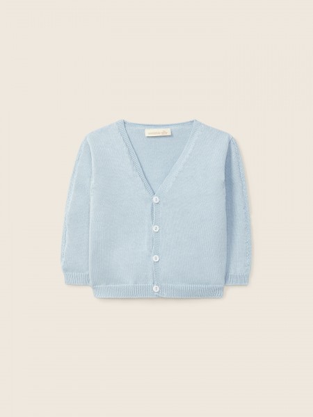 V-neck cardigan