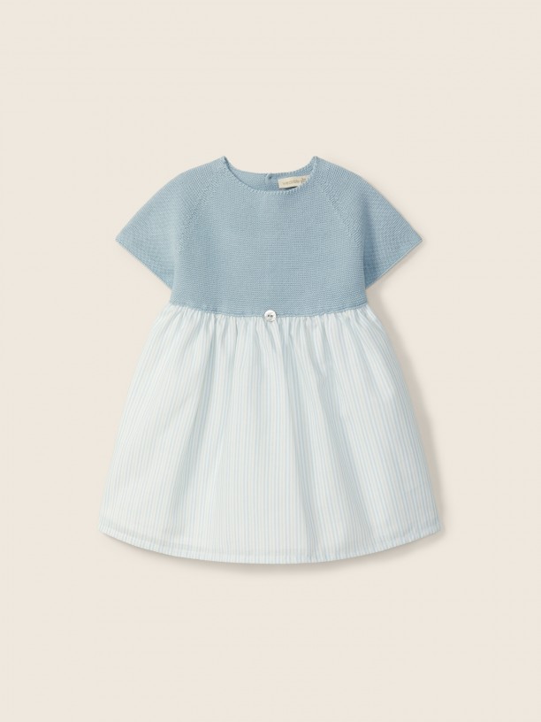 Striped print dress Striped print dress