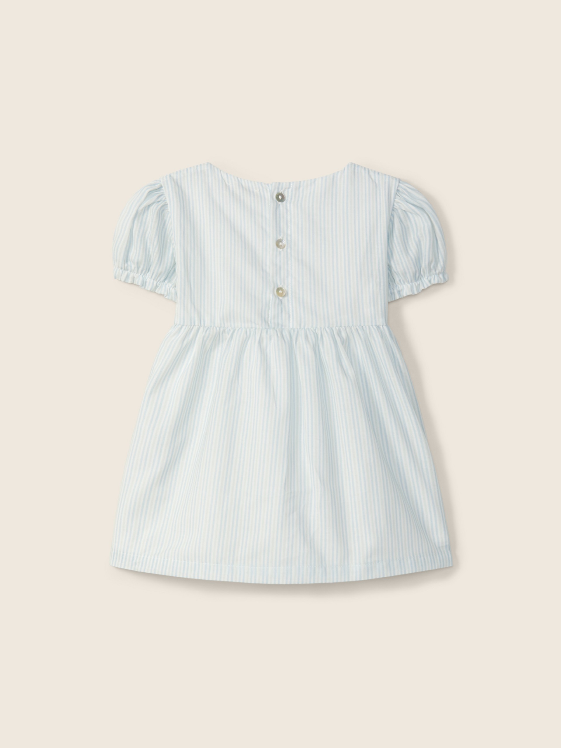 Vestido estampado riscas