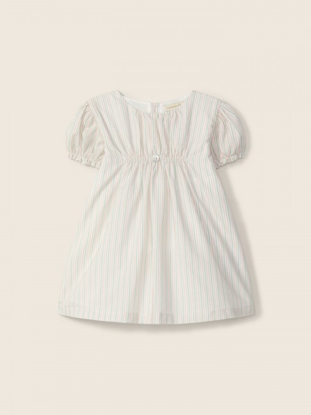 Vestido estampado riscas