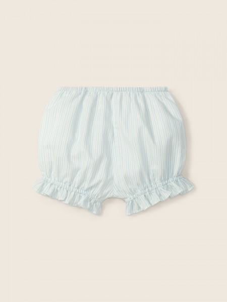 Striped print shorts