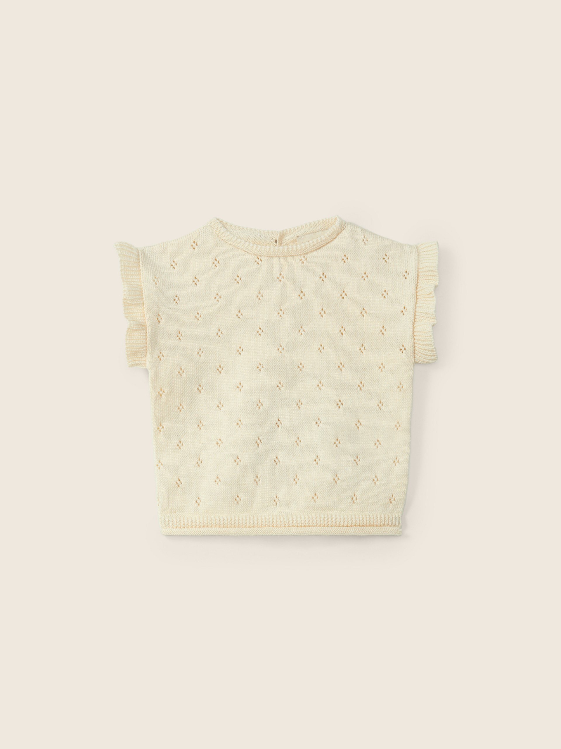 Short-sleeved sweater