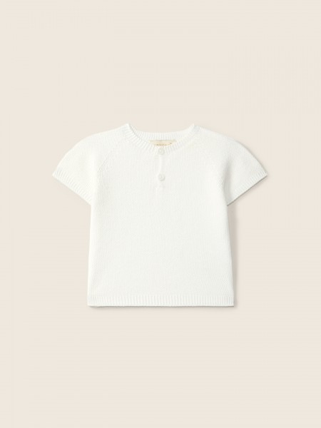 Short-sleeved sweater