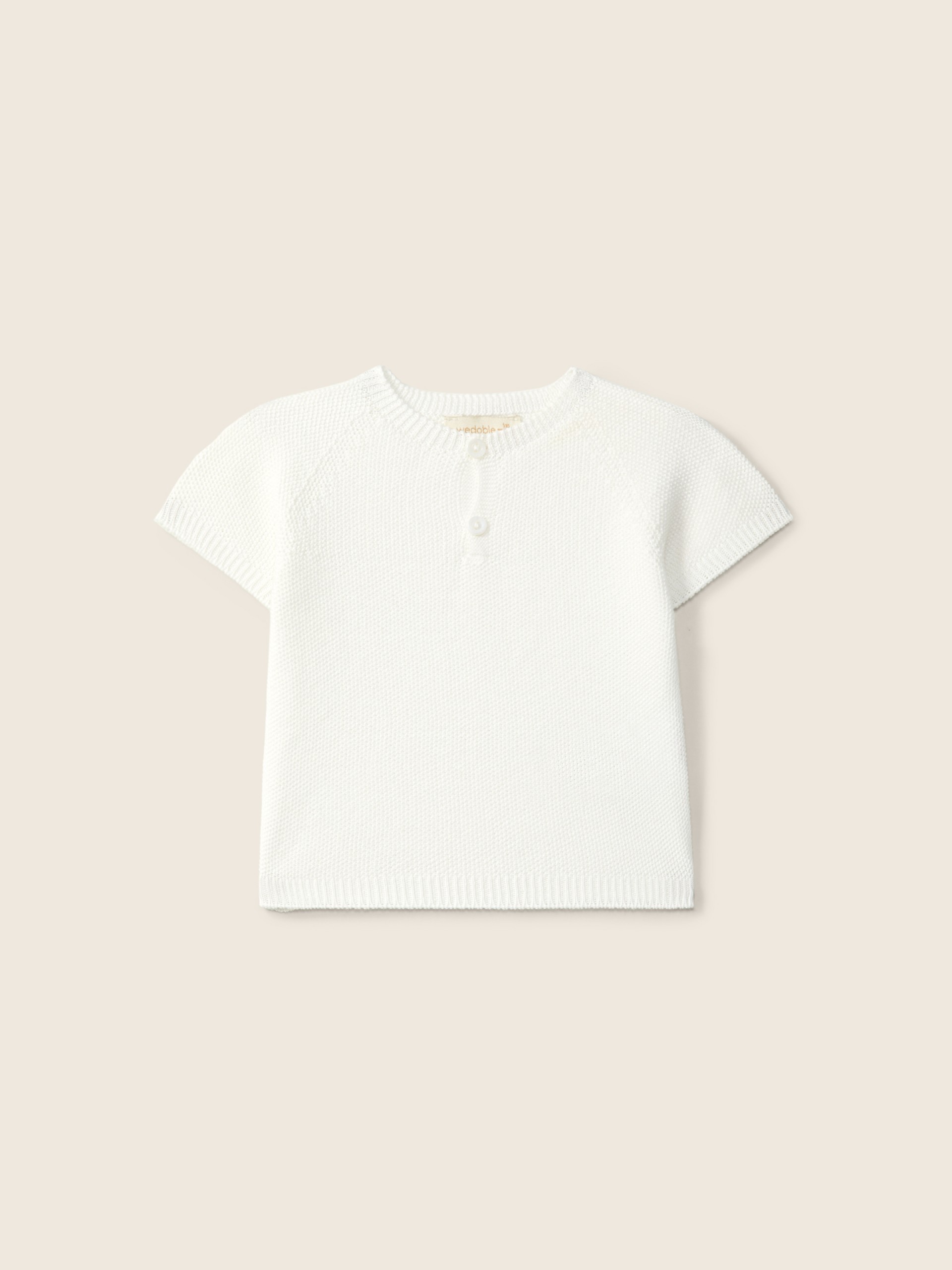 Short-sleeved sweater