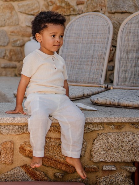 Cotton polo sweater Cotton polo sweater