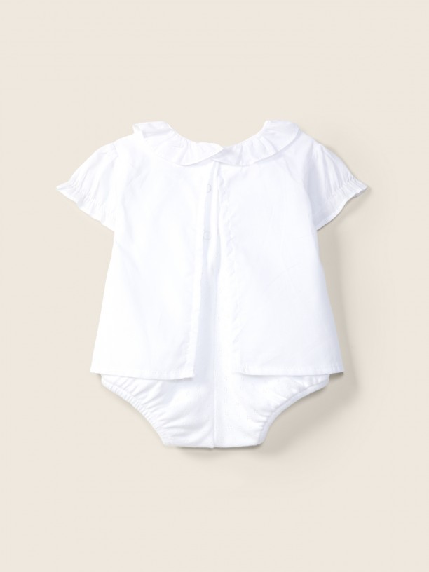 Integrated blouse Integrated blouse