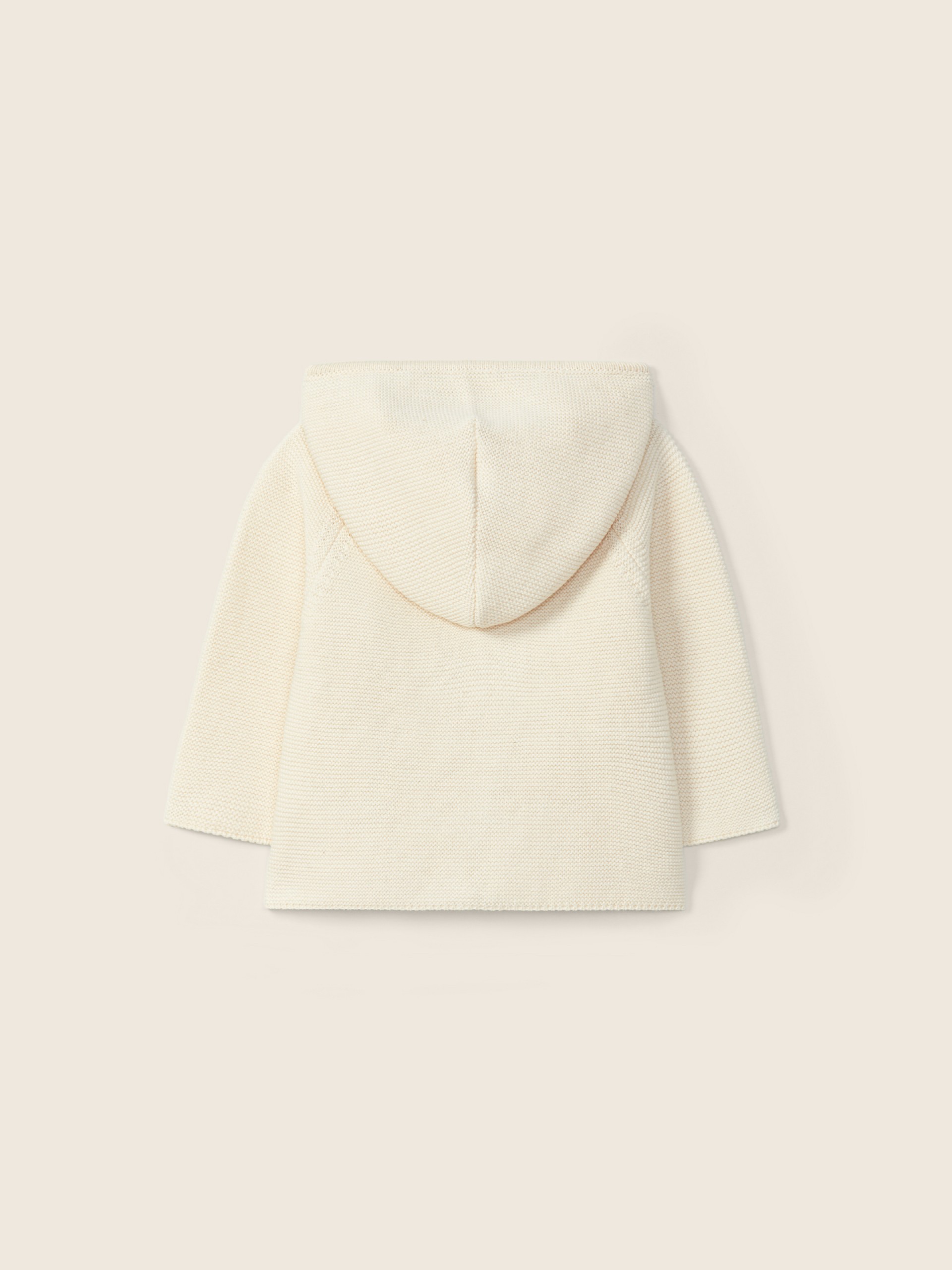 Hooded cardigan