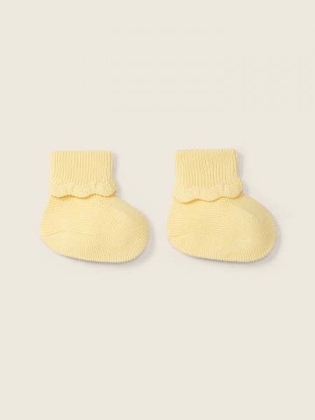 Organic cotton booties