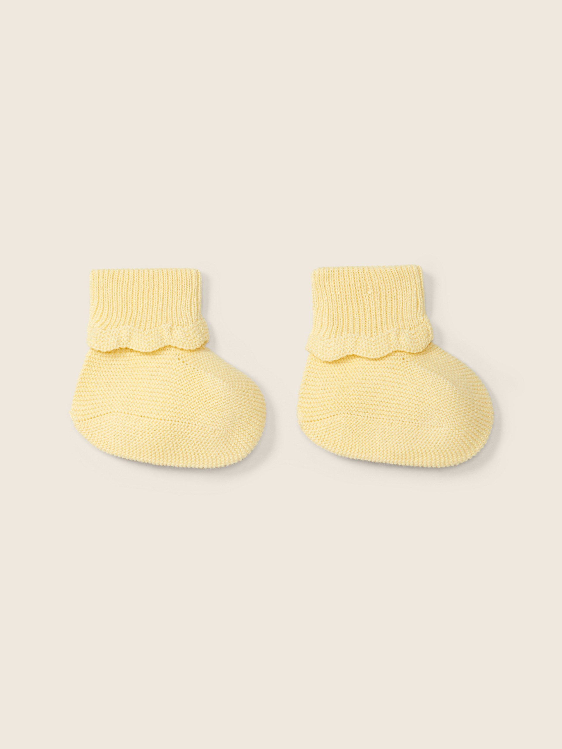 Organic cotton booties