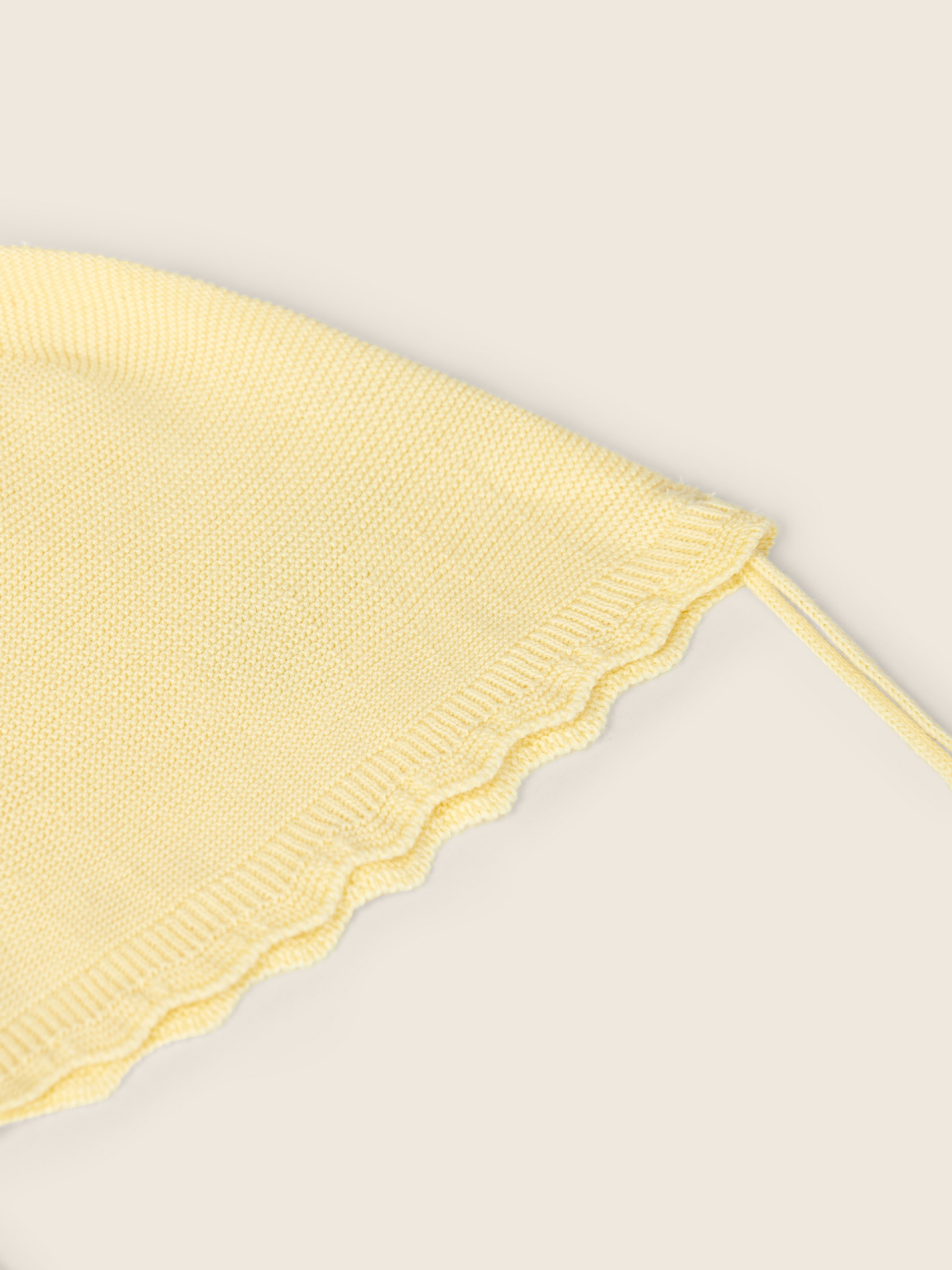 Knitted sun hat