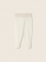 Cotton trousers with feet Cotton trousers with feet