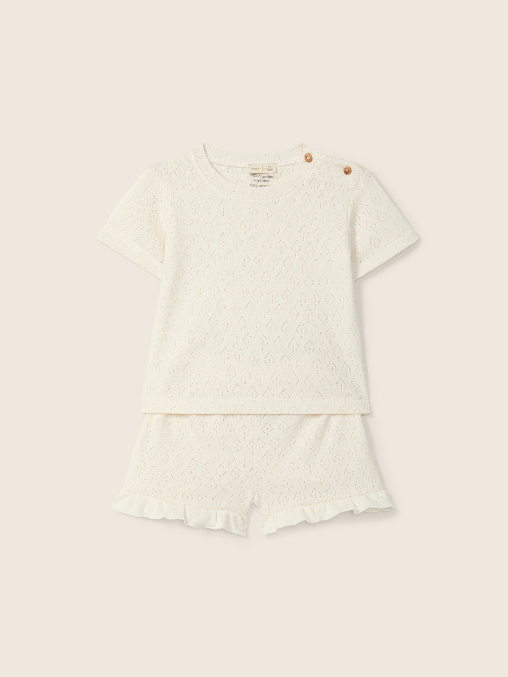 Organic cotton shorts