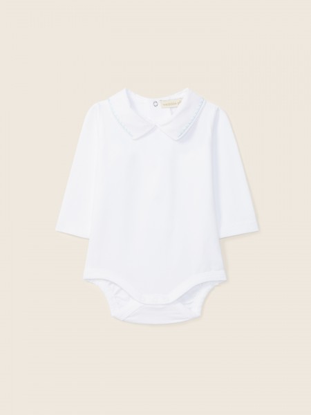 V-neck bodysuit