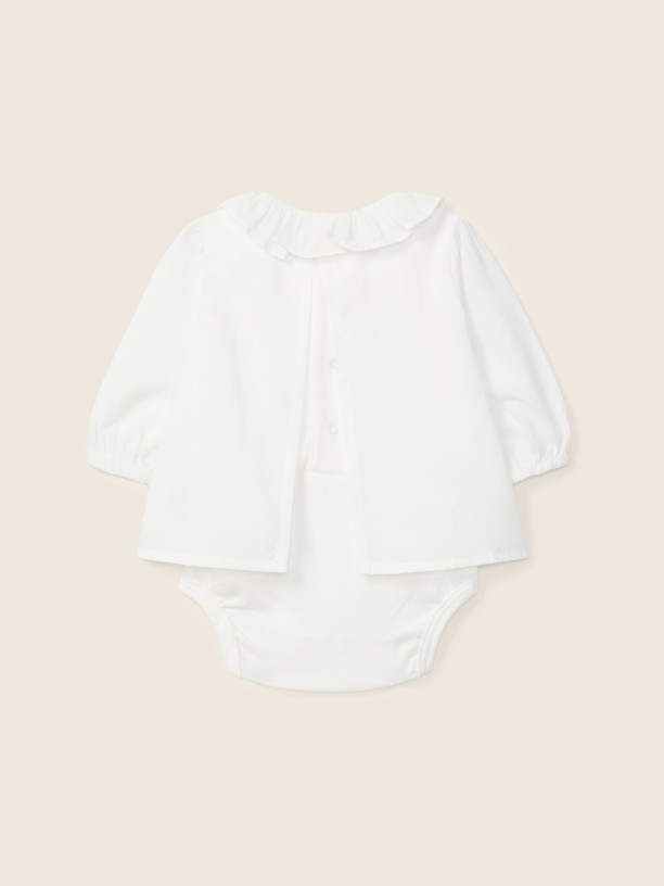 Integrated blouse Integrated blouse