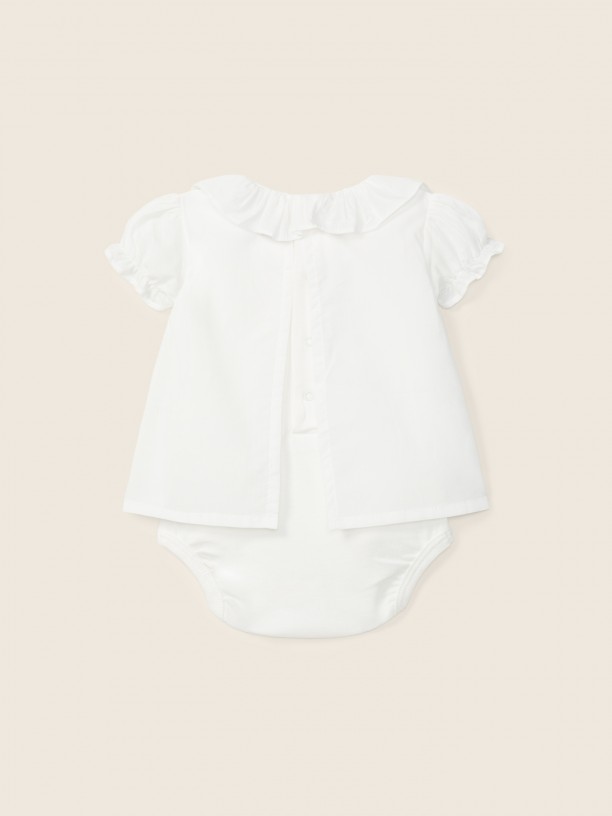 Integrated blouse