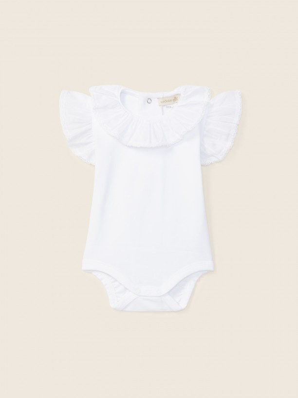 Ruffled bodysuit Ruffled bodysuit