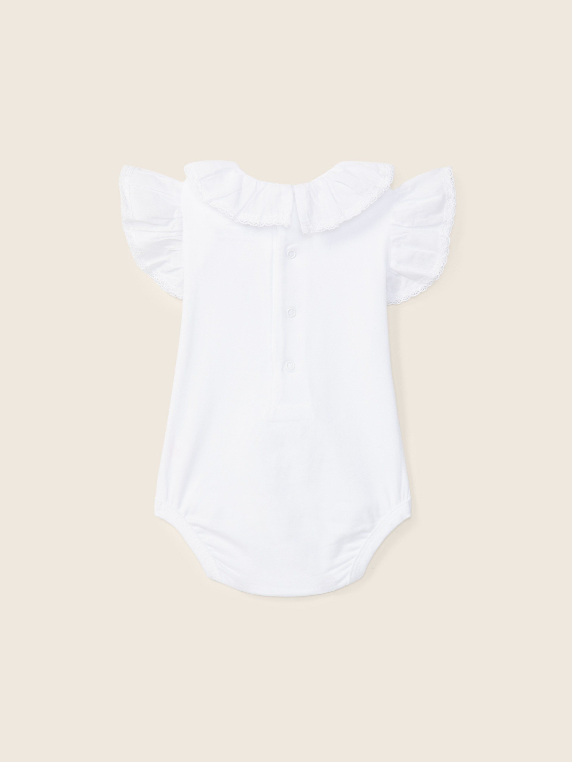 Ruffled bodysuit