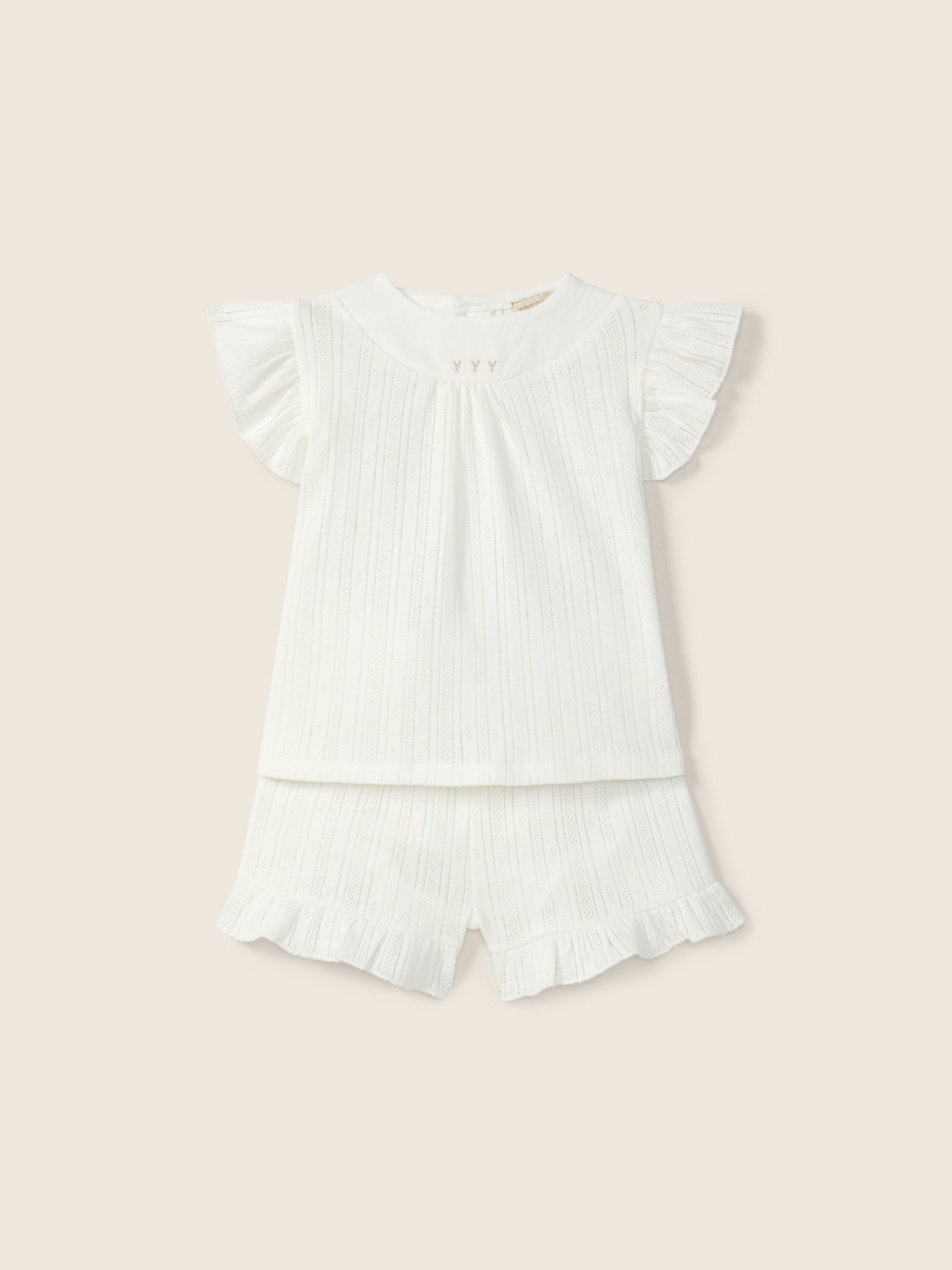 Organic cotton shorts