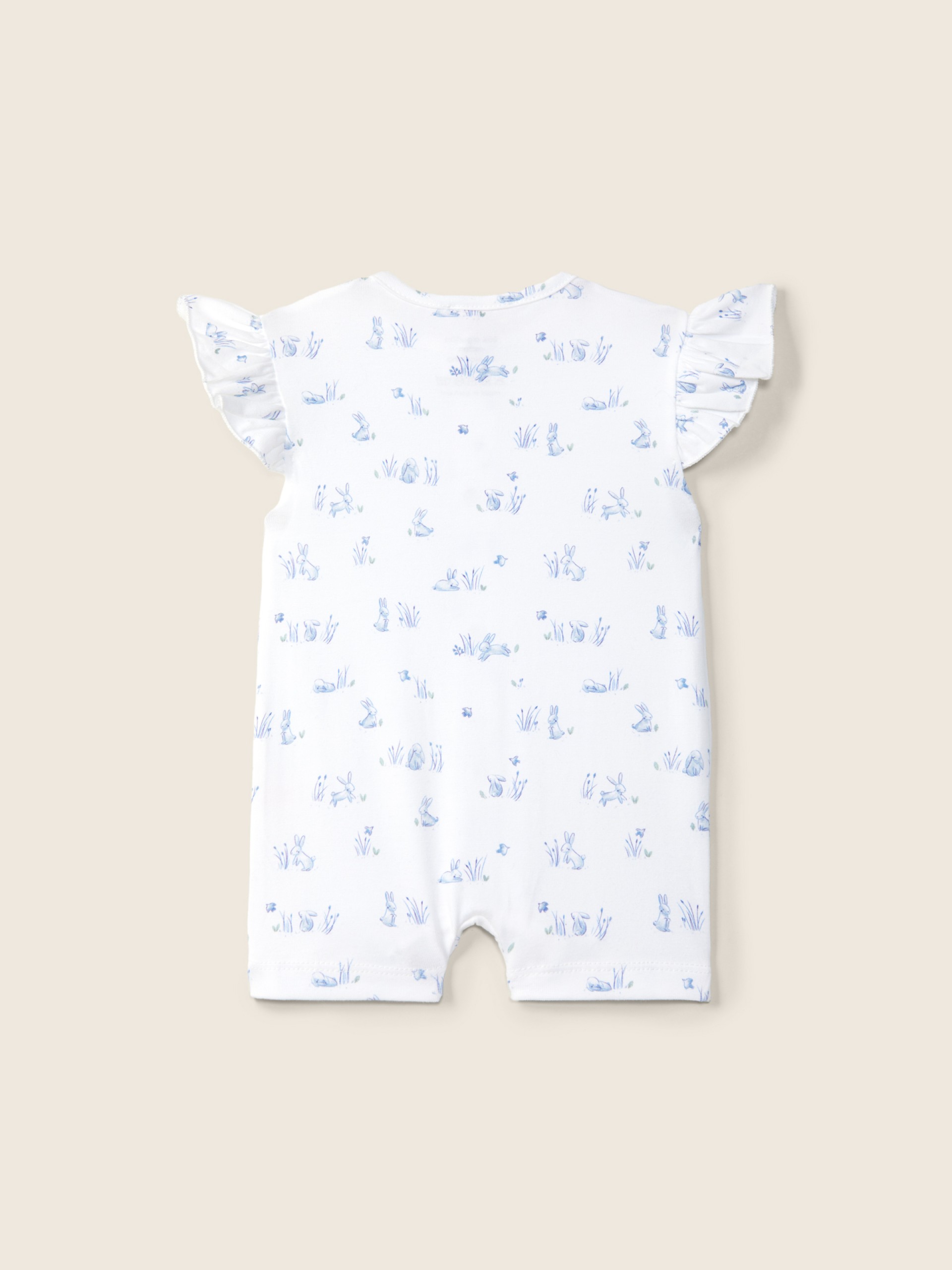 Cotton short jumpsuit