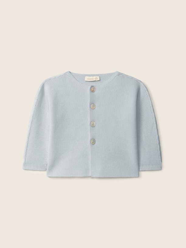 Round-neck cardigan Round-neck cardigan