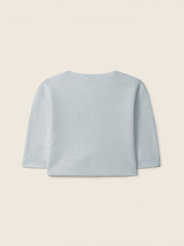 Round-neck cardigan Round-neck cardigan