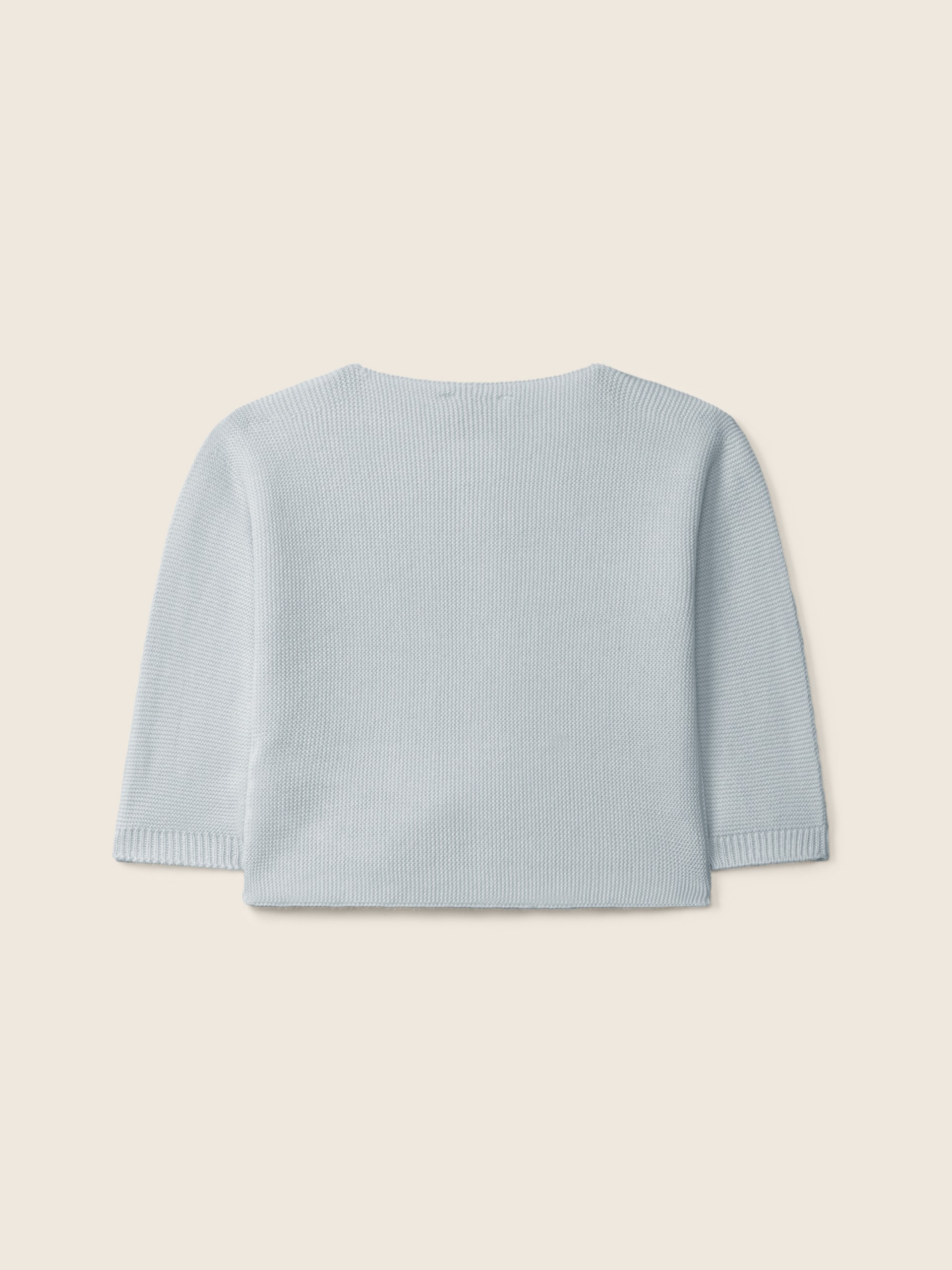 Round-neck cardigan