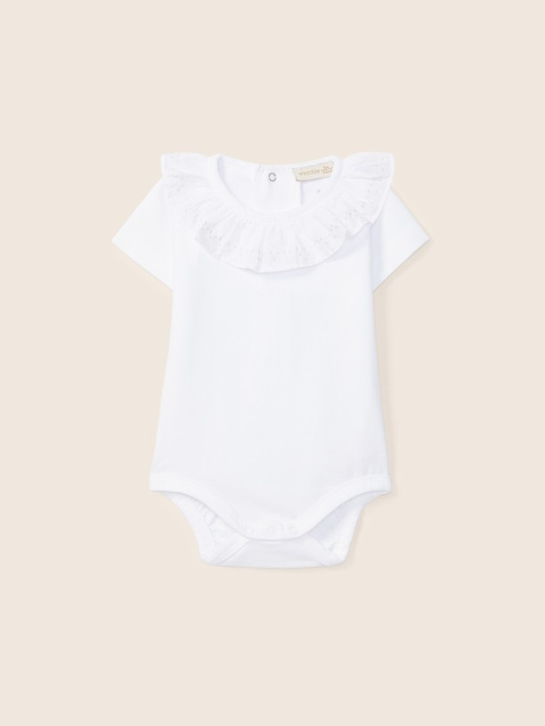 Ruffled bodysuit