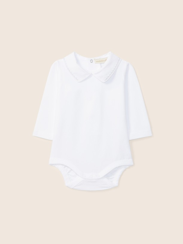 V-neck bodysuit