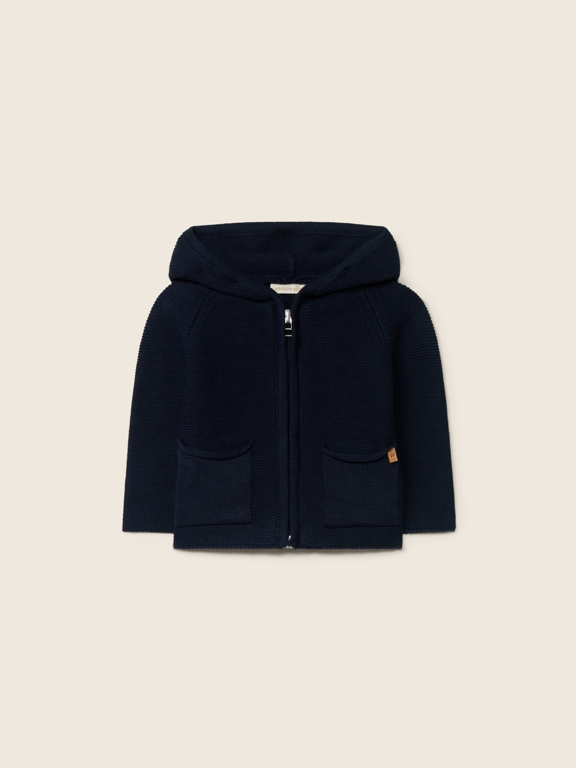 Hooded cardigan