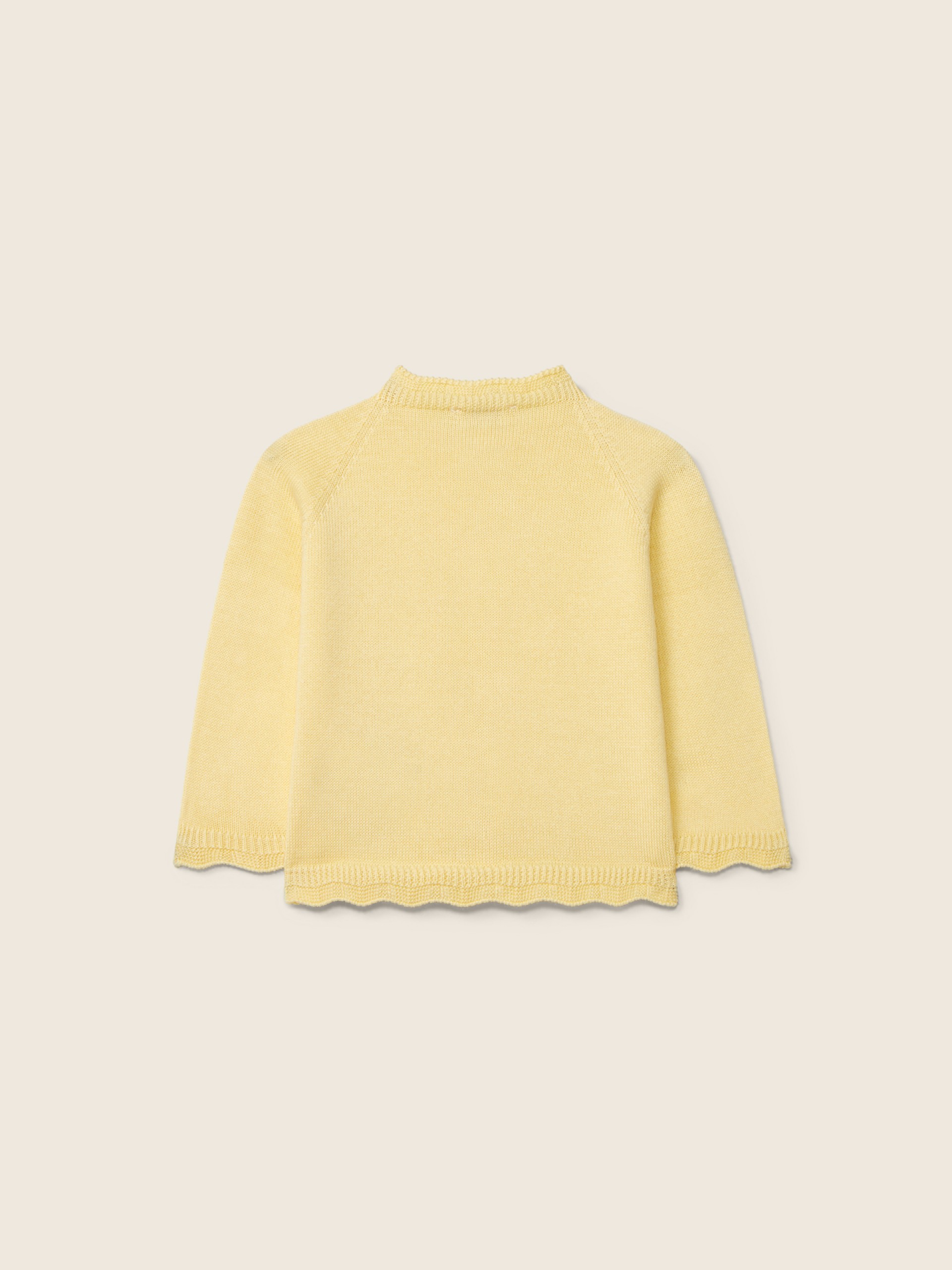 Organic cotton cardigan