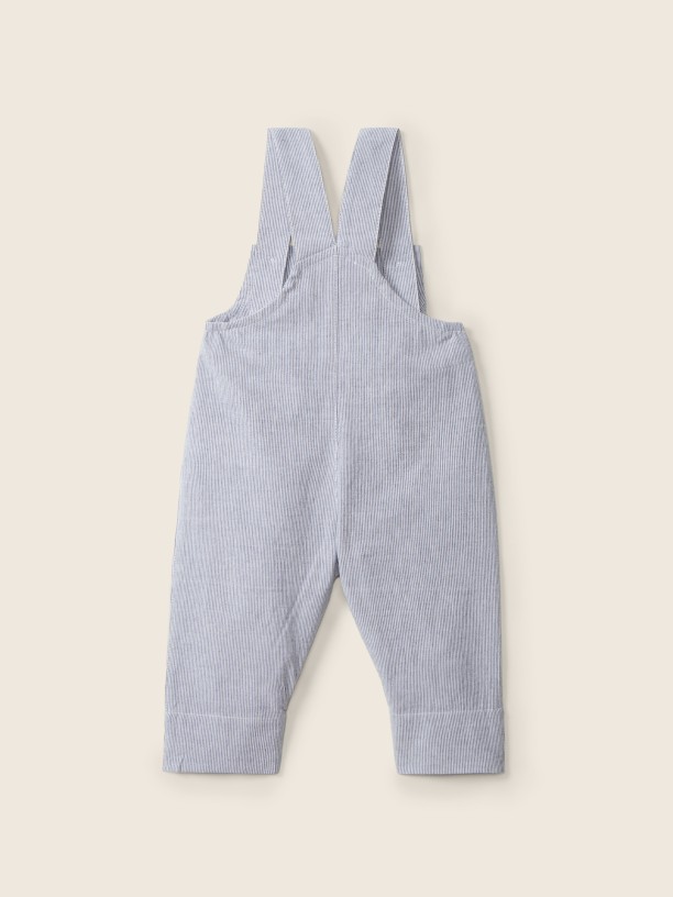 Pinstripe dungarees Pinstripe dungarees