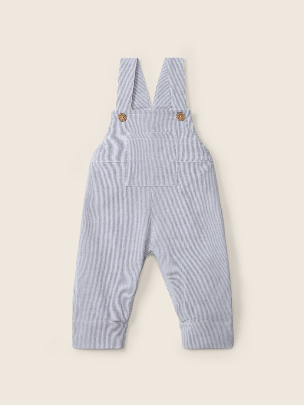 Pinstripe dungarees Pinstripe dungarees