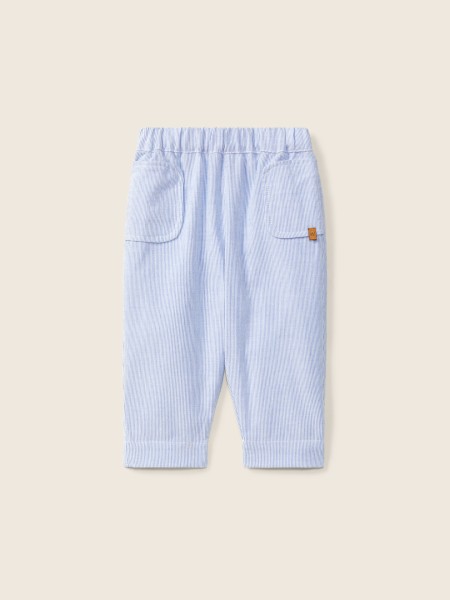 Pinstripe trousers